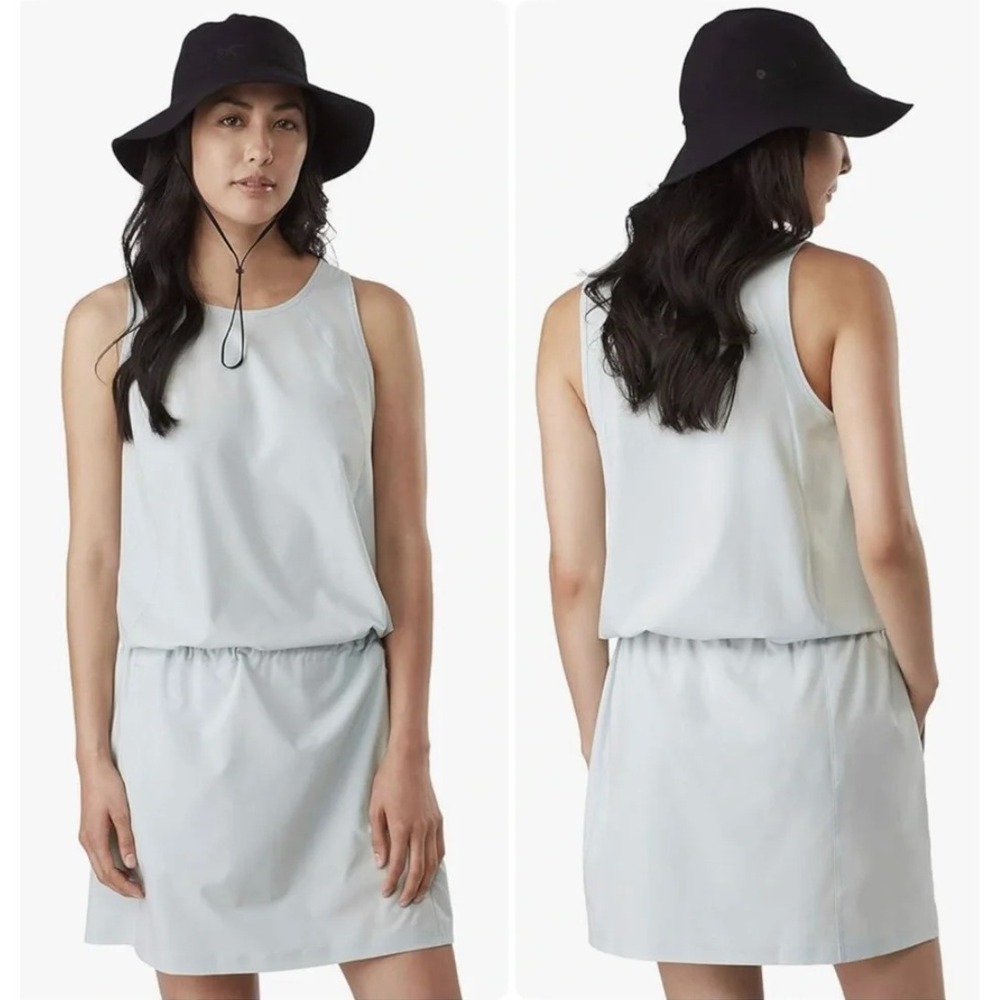NWOT Arc'Teryx Contenta Lightweight Dress Womens S Light Mint Green Gorpcore